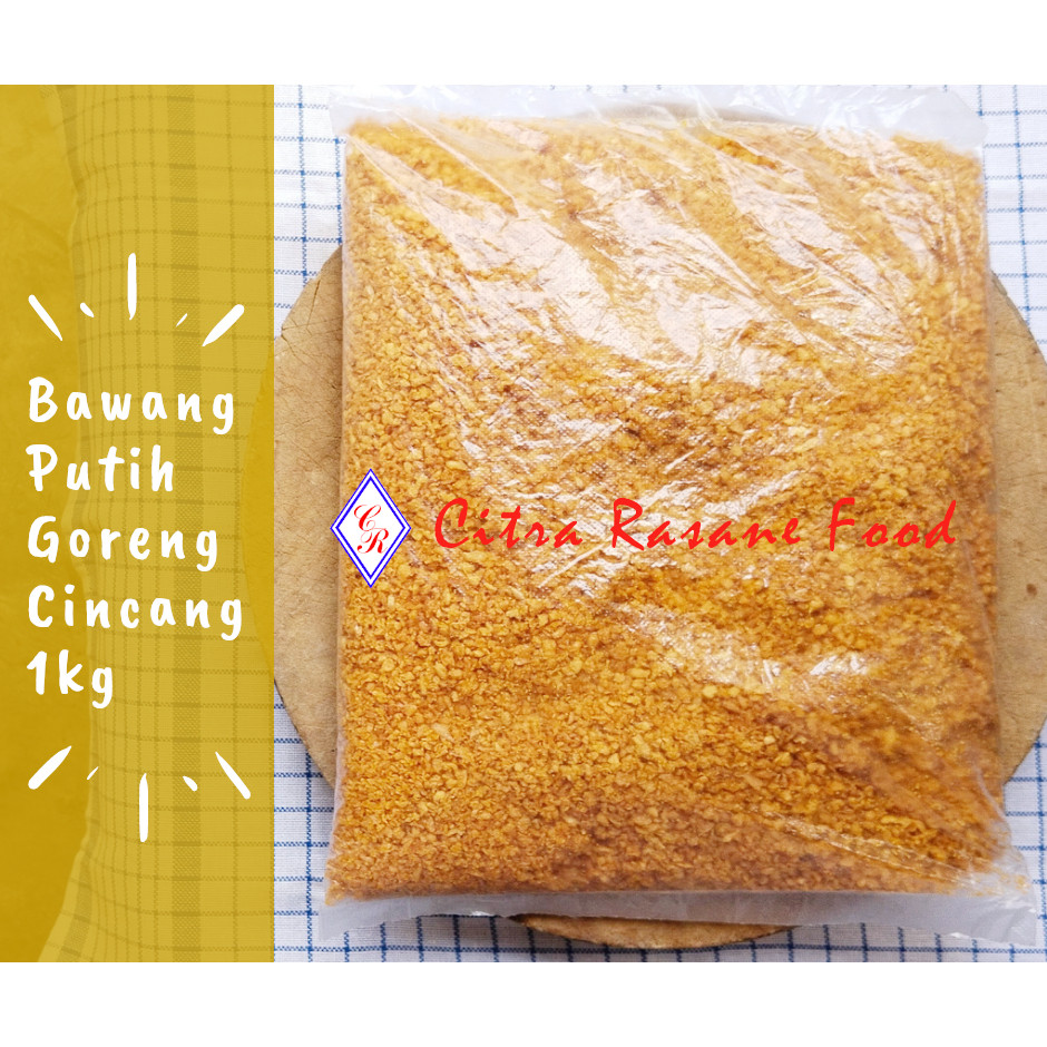 

Bawang Putih Goreng Cincang 1kg