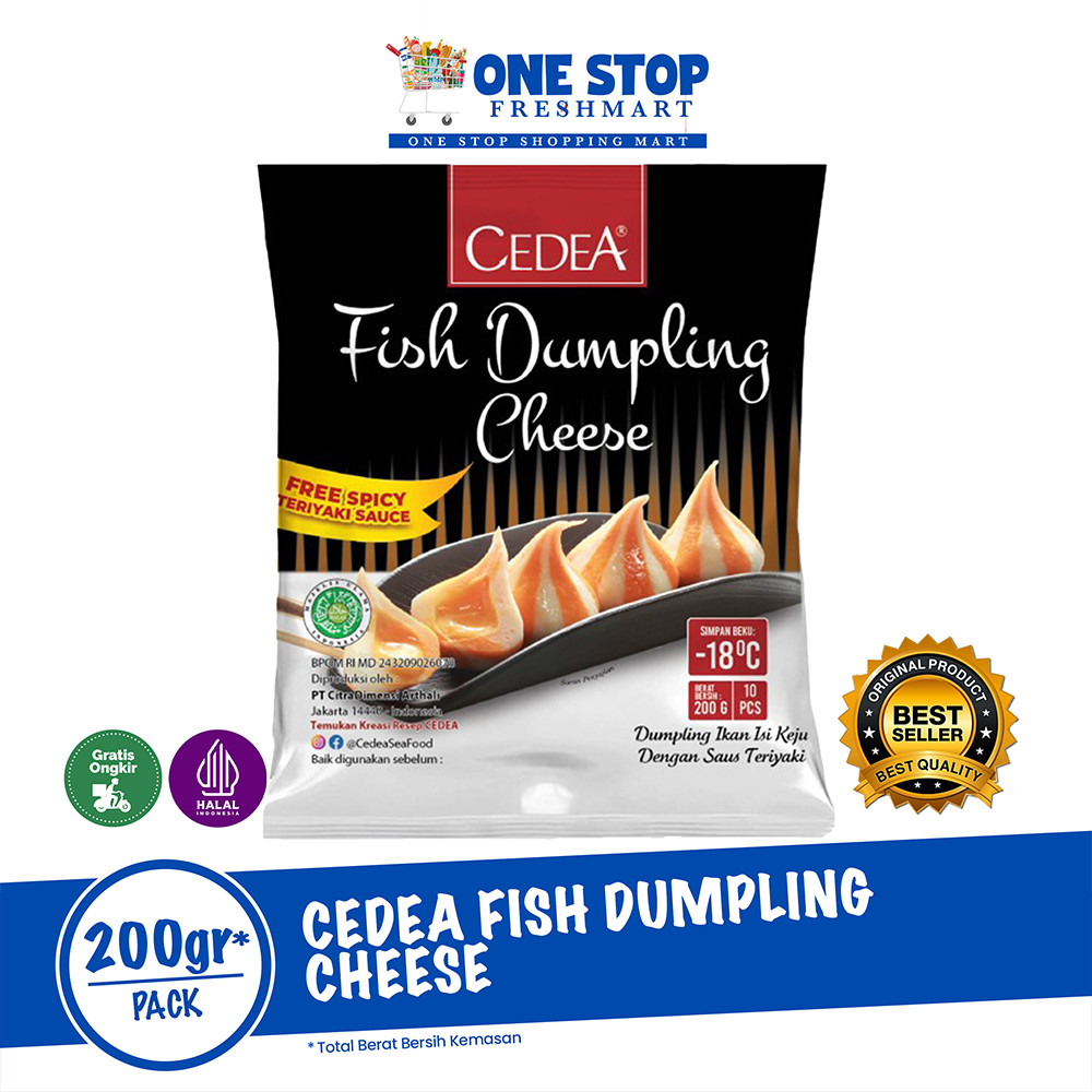 

CEDEA FISH DUMPLING CHEESE 200GR