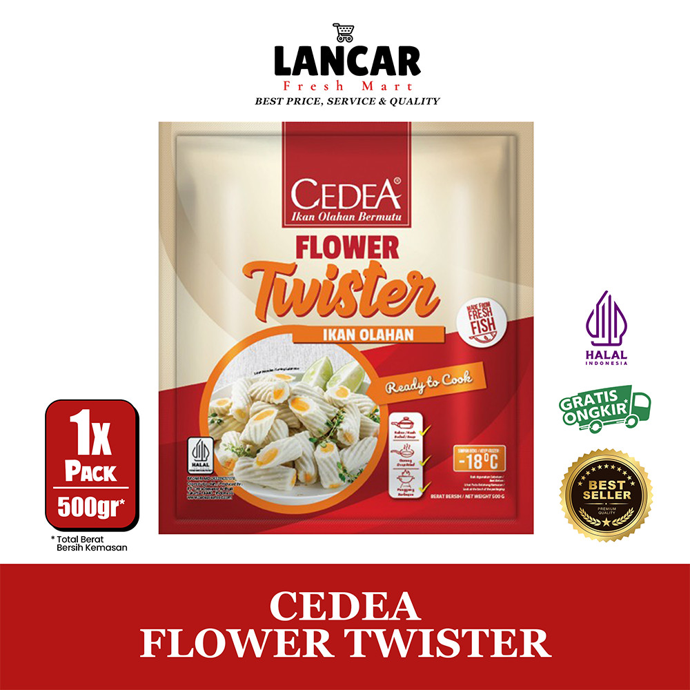 

CEDEA FLOWER TWISTER 500GR
