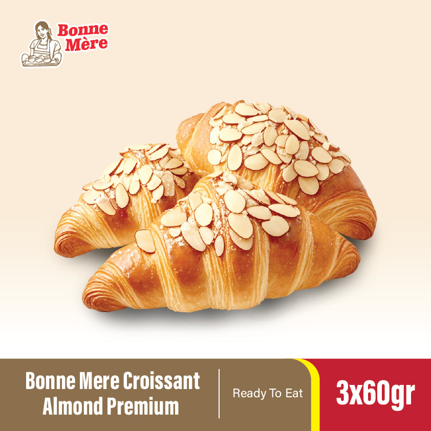 

BUNDLE 3 - Croissant Almond Premium 60gr Frozen RTE