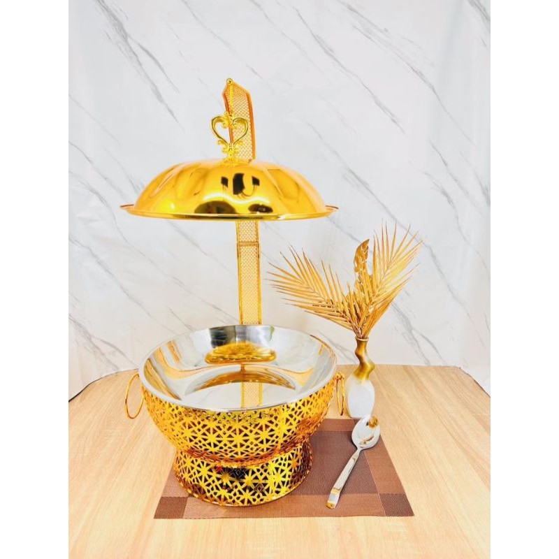 Kenduri / Prasmanan Sultan Stainless Gold  Vicenza, Thiba-Tiba