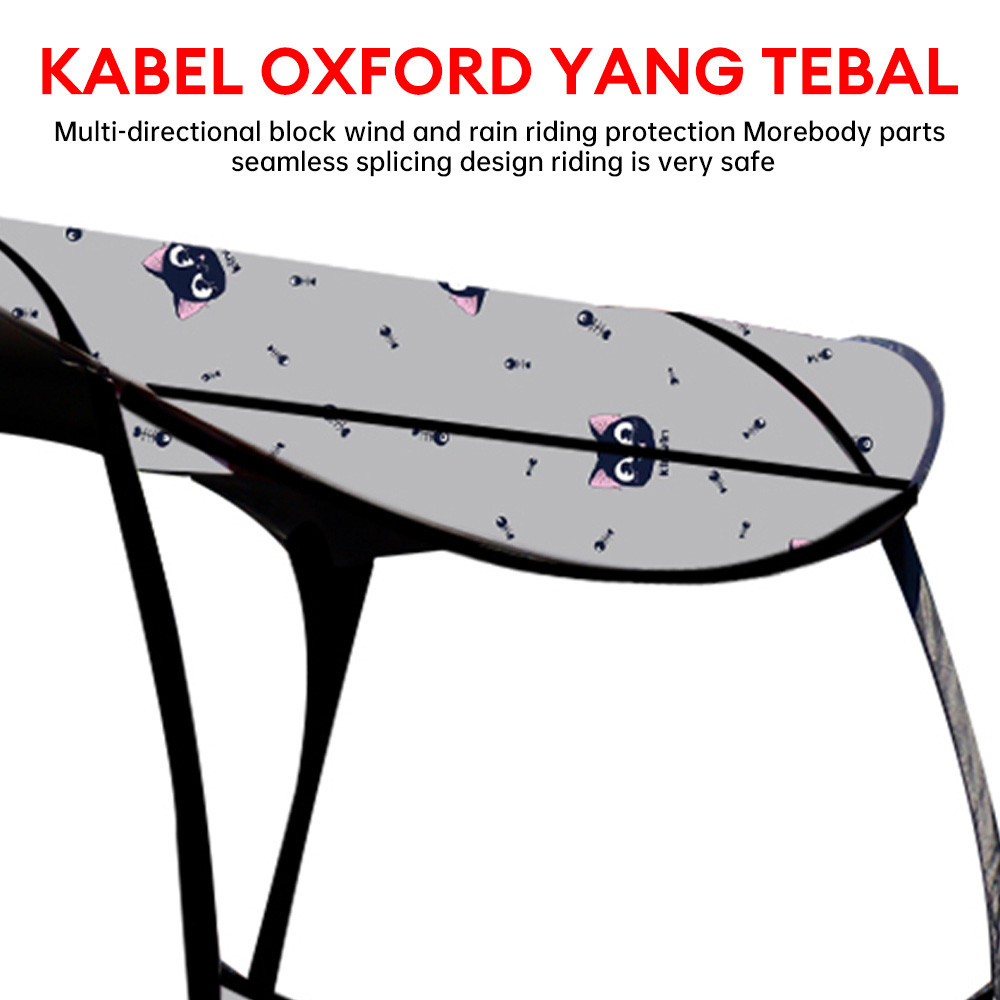 PAYUNG MOTOR TENDA MOTOR 2 IN 1 KANOPI PELINDUNG HUJAN DAN PANAS MATAHARI PAYUNG SEPEDA MOTOR KANOPI