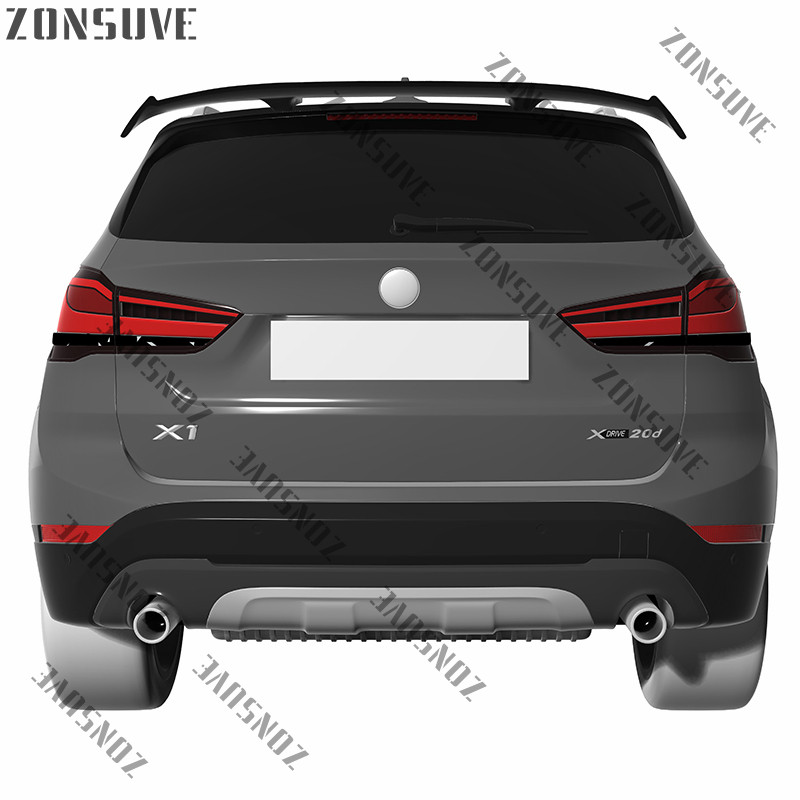 For BMW X1 Roof Spoiler Rear Wing Body Kit Accessories