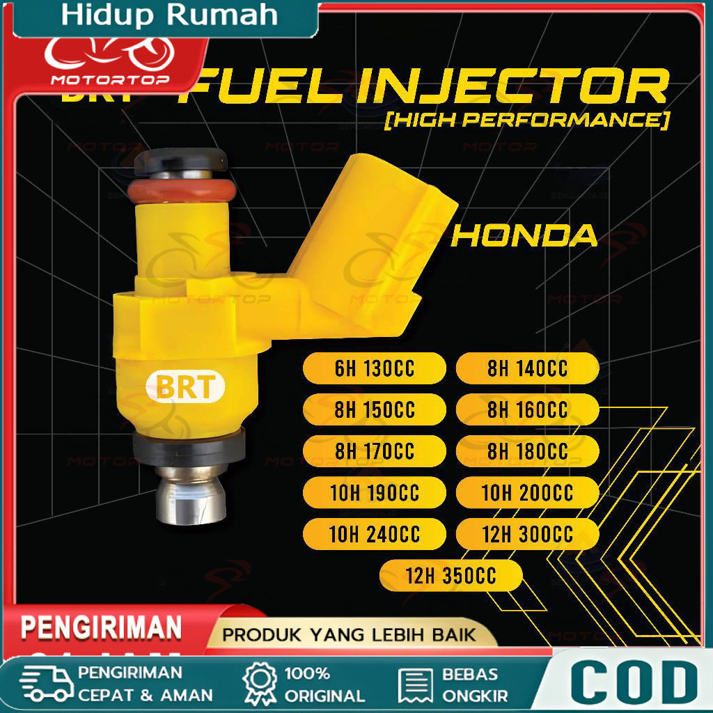 Injektor HONDA CPO BRT Racing PCX Beat Vario 110 125 150 160 CB150 CBR Sonic Supra GTR Genio Scoopy 