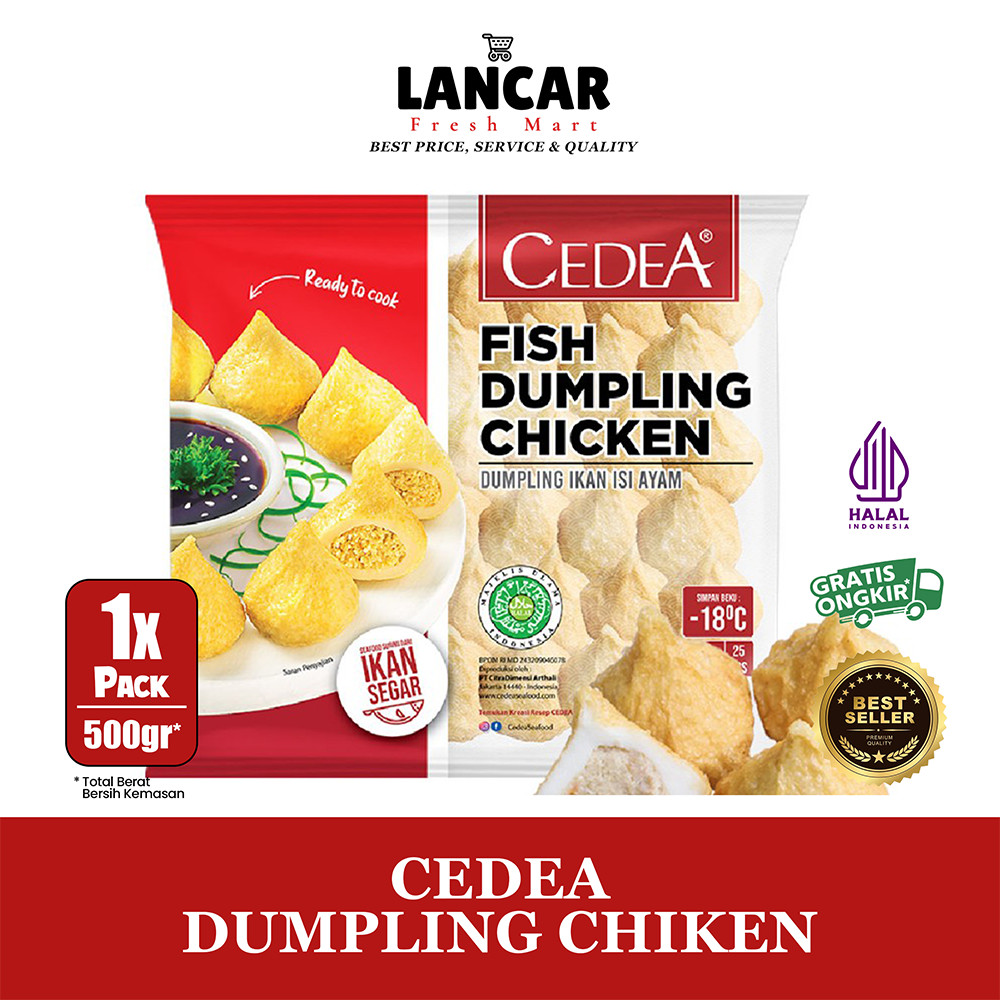 

CEDEA FISH DUMPLING CHICKEN 500GR