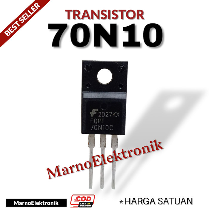 SGA05 TRANSISTOR TR 70N10 FQPF 70N10 FQPF70N10 ASLI ORIGINAL ORI