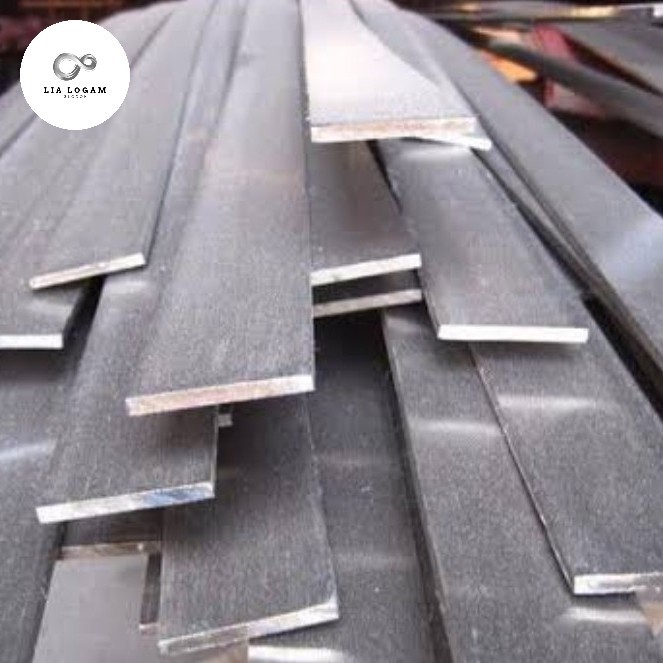 plat strip stainless steel 304 5mm x 60mm x 500mm - strip stainless