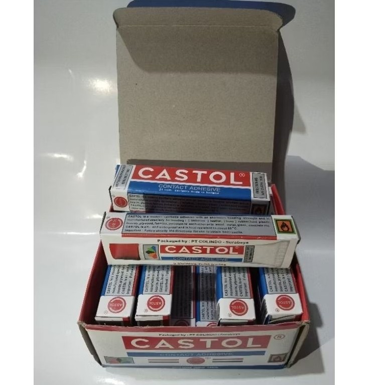 

LEM CASTOL Tanggung 21 CC Perpack(12 pcs)