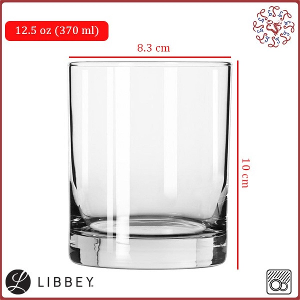 LIBBEY Double Old Fashioned Glass / Gelas Old Fashioned 370 ml #2339