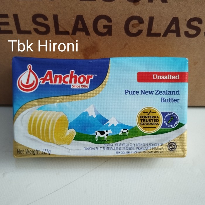

[[PROMO]]BEST Butter Unsalted Anchor 227gr
