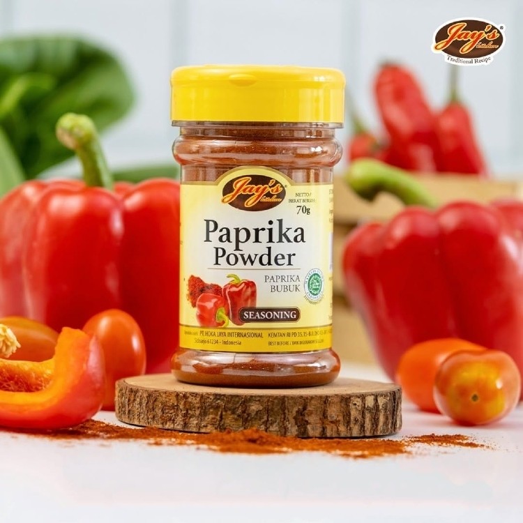 

Jay’s Paprika Powder 70gr | Paprika Bubuk Halus Premium