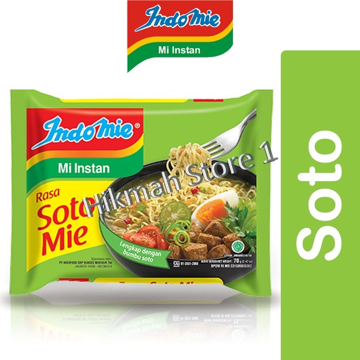

Indomie Soto Mie eceran - Mi Instan Indomi Kuah