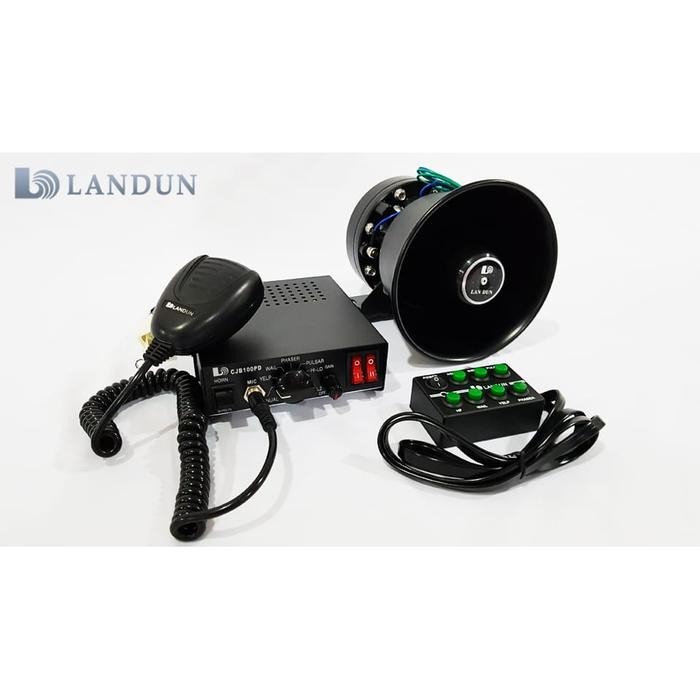 LANDUN CJB100A SIRINE MOTOR POLISI 100W