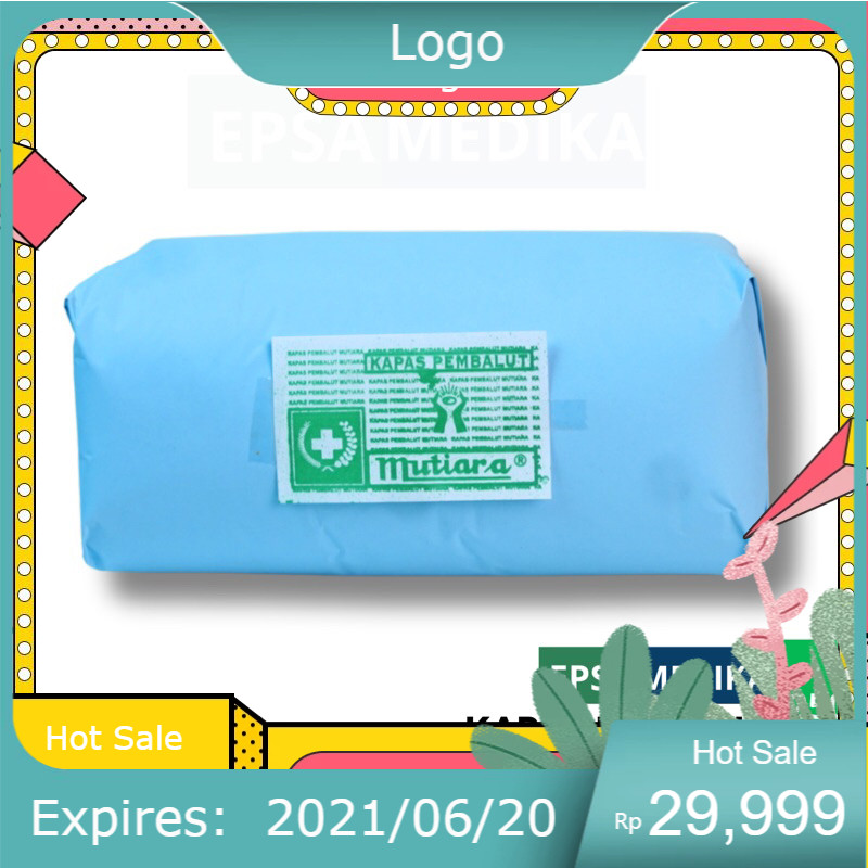 KAPAS PEMBALUT 1kg /kapas filter air /kapas pembalut jenazah