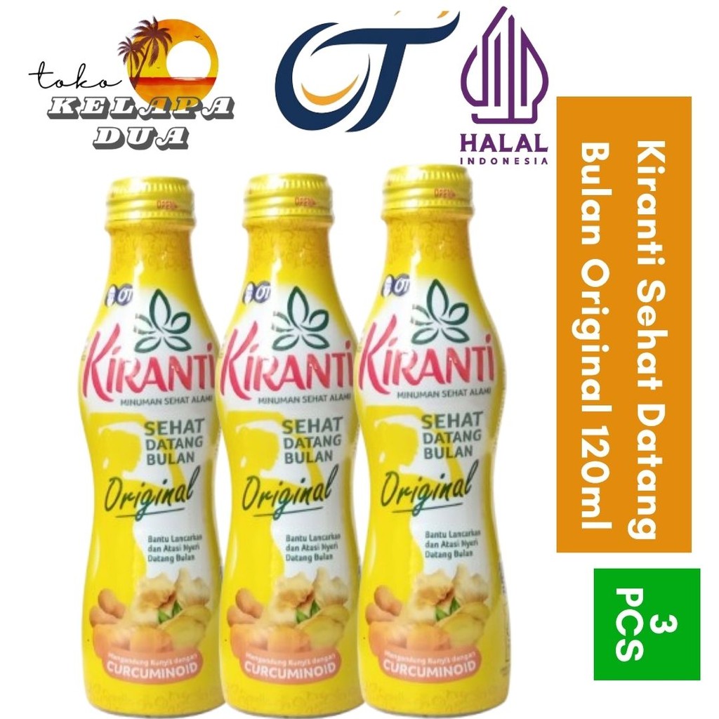 

Kiranti Sehat Datang Bulan Original 3pcs x 150ml ED APRIL 2026