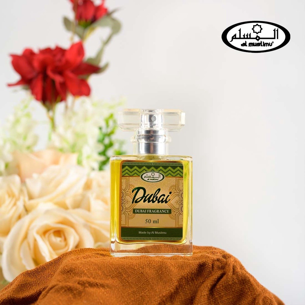 Parfum Cewek, Parfum Cowok dan Parfum Kerja, Parfum Adam, Hawa, dan Dubai Premium 50 Ml Al Muslimu