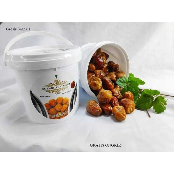 

NEW PROMO 850Gr Kurma Sukari Ember Al-Qassem Asli