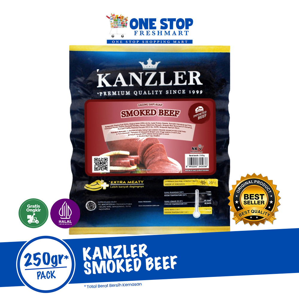 

KANZLER SMOKED BEEF 250GR