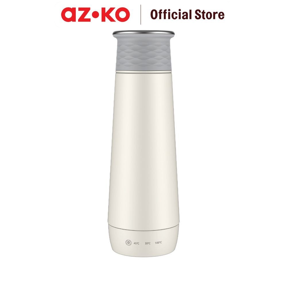 AZKO Kris 300 ml Ketel Listrik Portable - Putih ceret food grade ketel air elektrik electric kettle 
