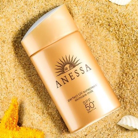 ANESSA Sunscreen Milk 60ml /Anessa Perfect UV Sunscreen Skincare Milk SPF50 PA++++