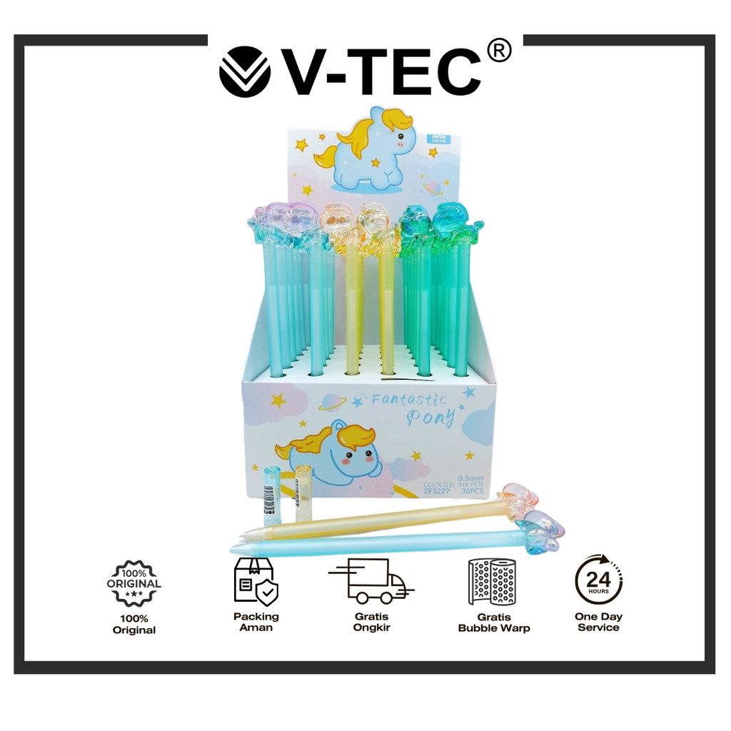 

SOFUN CLICK GEL PEN 0.5 PULPEN WARNA HITAM KARAKTER ZF-3223 PCS