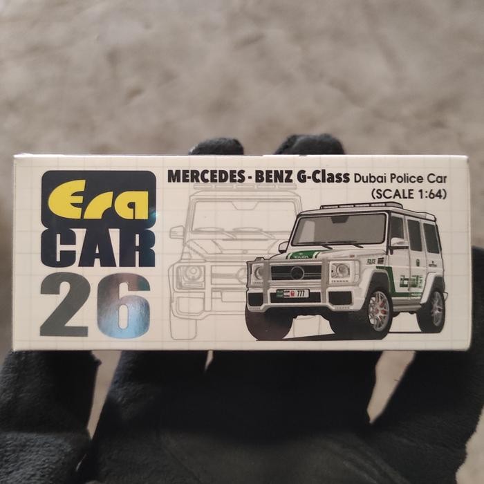 ERA CAR 1/64 MERCEDES BENZ G CLASS DUBAI POLICE CAR
