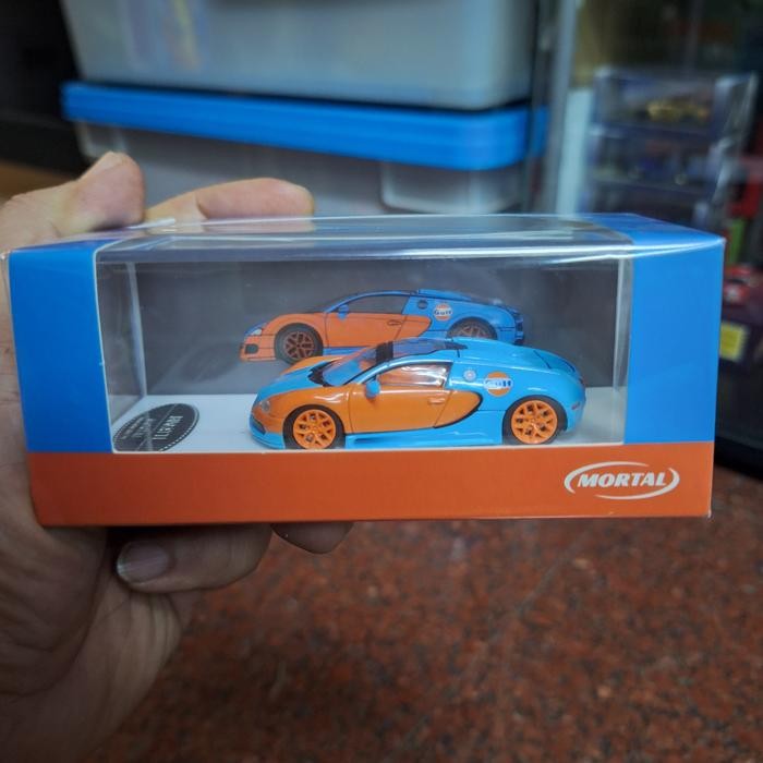LP2155 Mortal Skala 64 Bugatti Veyron Gulf Edition (065 of 799 )