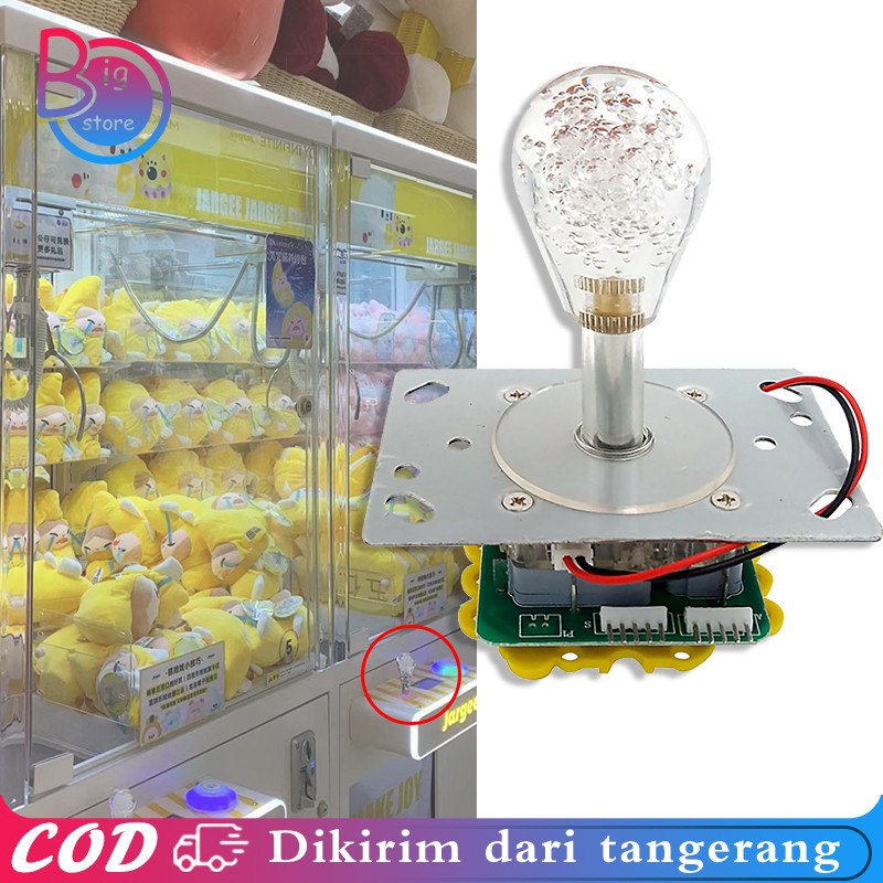 Arcade Fighting Stick Joystick Soket Led RGB Untuk Mesin Arcade Dan Mesin Cakar