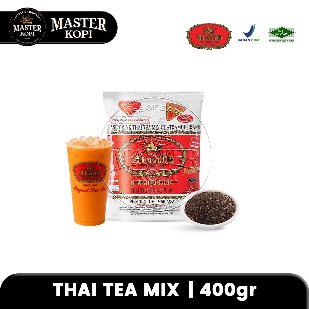 

Thai Tea Original 400gr Chatramue Thailand Tea Drink -1pcs