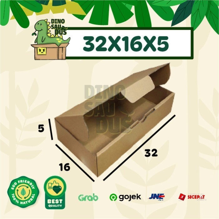 

32x16x5 CM KARDUS Pizza Corrugated Packaging Box packing Diecut