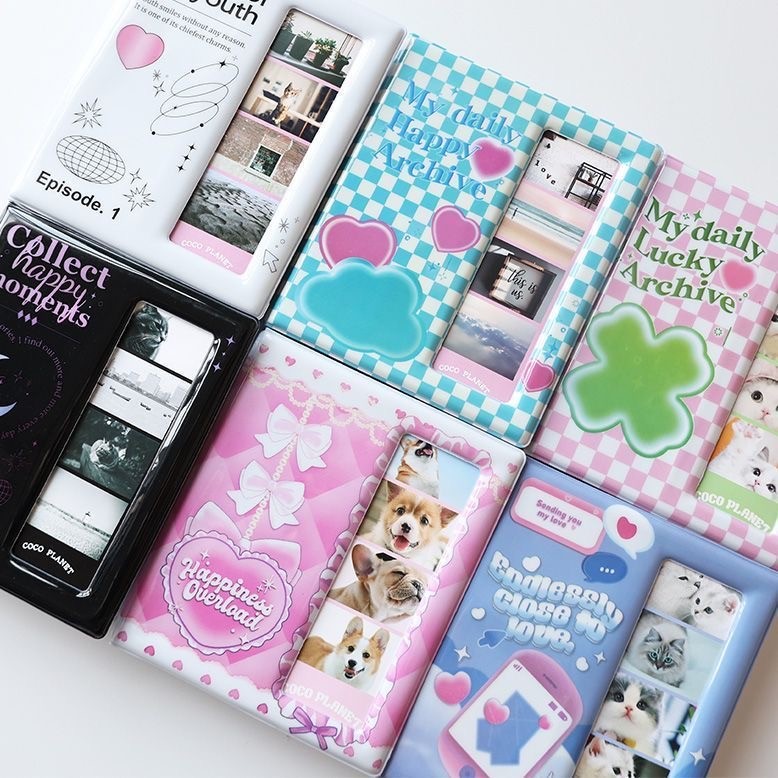 

MRH1 IRIS Album Koleksi Foto/Buku Penyimpanan Bookmark Gaya Korea Yang Sama/kolbuk Photostrip