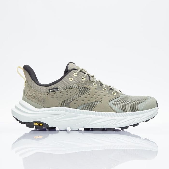 Sepatu Hoka One One Anacapa 2 Low GTX / Green / Men's Shoes