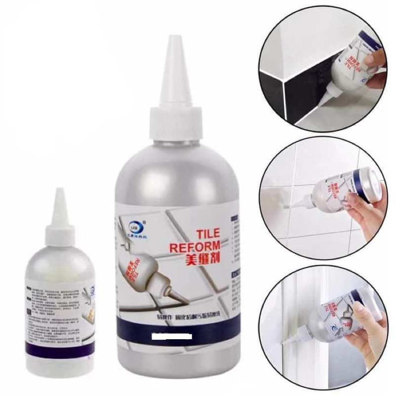 

TILE REFORM coating waterproof pengisi celah nat keramik anti air anti jamur 280ml / Tile Reform Waterproof Pengisi Celah Nat Keramik AE03