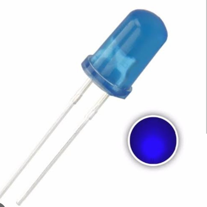 Led F5 Blue / Led 5mm Biru -zk