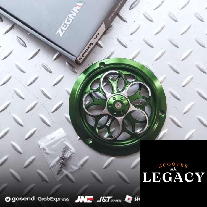 Cover Fan Spinner ZEGNA CF-01 Bulat Vespa Sprint Primavera S LX LXV GTS 3V Iget