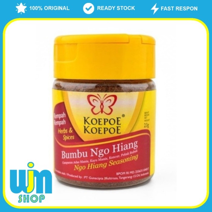 

Koepoe Ngo Hiang Bubuk 23gr Bumbu Ngohiang