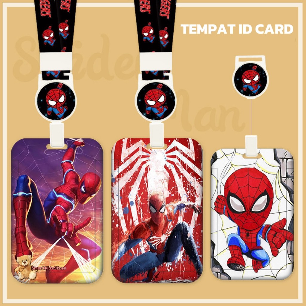 

Tempat Kartu ID Card Superhero Astronaut Kartun Tempat Pelindung Lebal Kerja Kartu Akses
