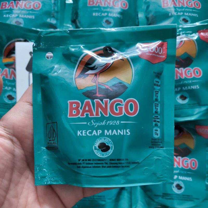 

1 PCS - BANGO KECAP MANIS 77g - kecap Bango 3000an