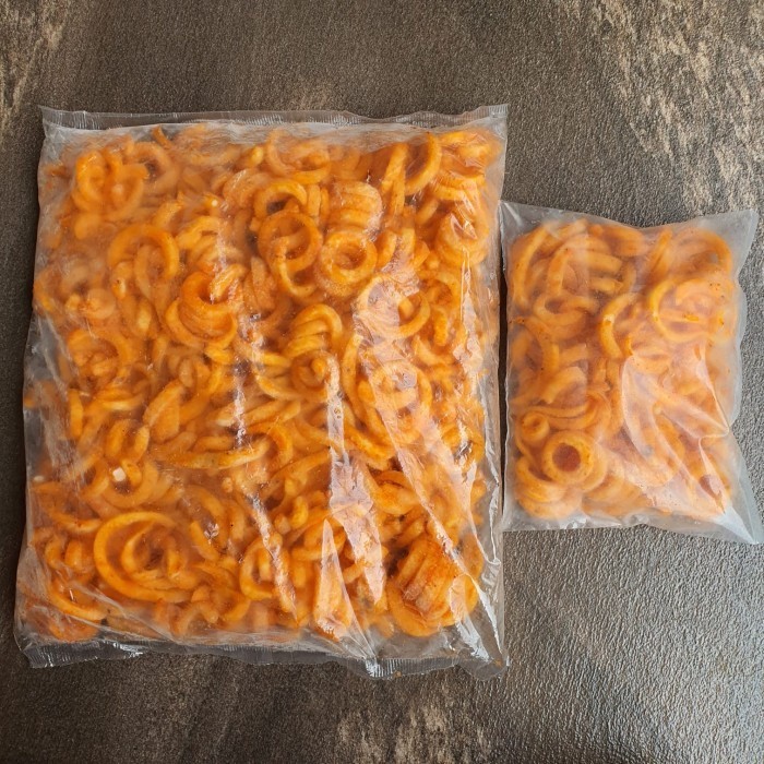 

MC CAIN SKIN ON SPIRAL FRIES / CURLY FRIES