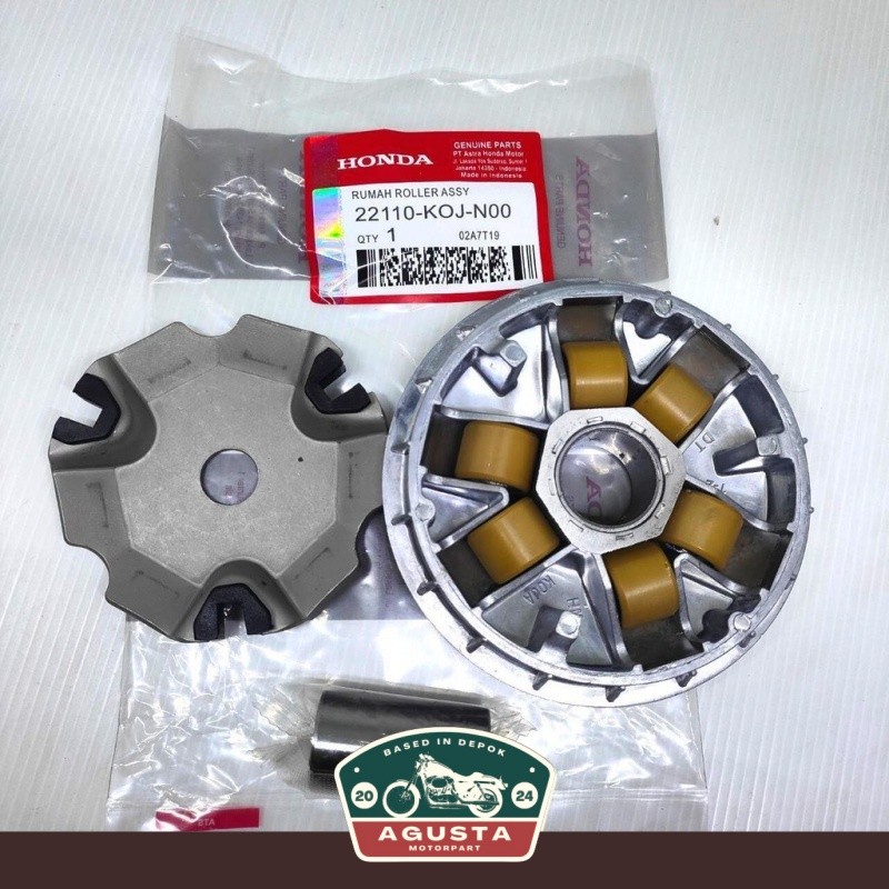 Rumah Roller Roler Loler Assy Set Genio Beat LED New Deluxe 2020 2021 KOJ