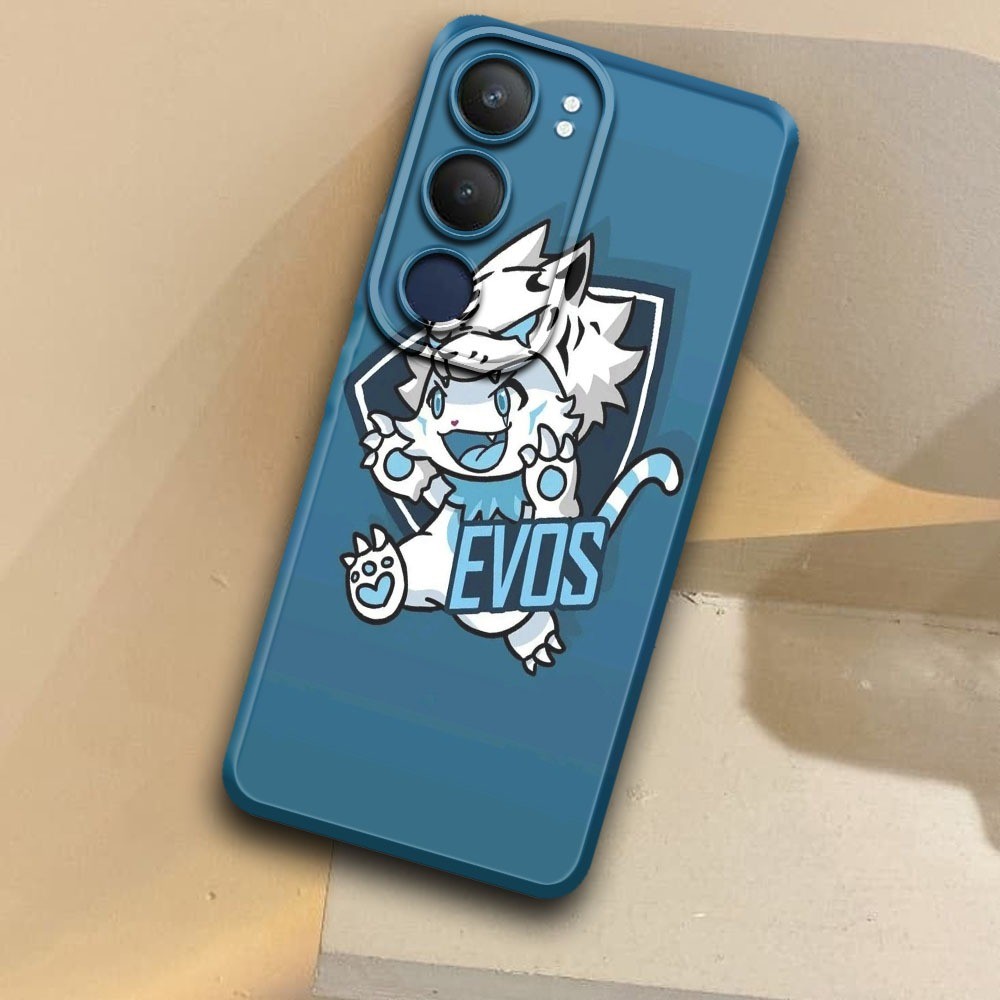 QW12 Softcase Pro Camera Motif Evos Untuk Vivo Y19s Terbaru - Case Pelindung Kamera - Case Terbaru