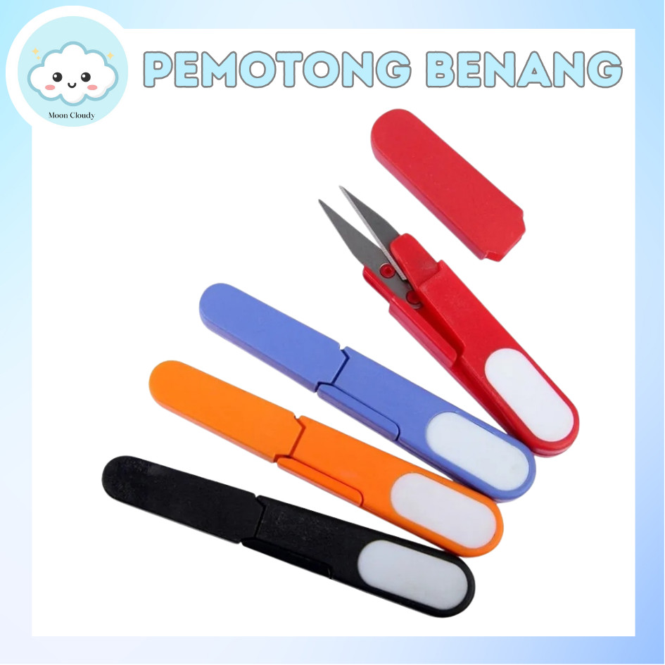 

Gunting benang 12cm gunting benang mini gunting kail pancing cutter tajam mini gunting lipat Murah Praktis