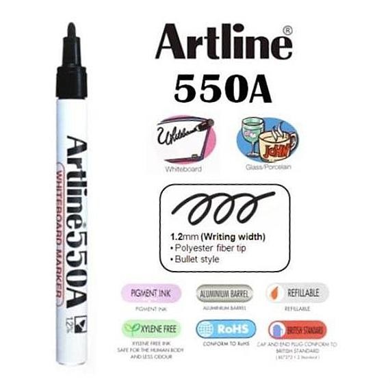 

Spidol Artline EK-550A Whiteboard Marker Original - Merah