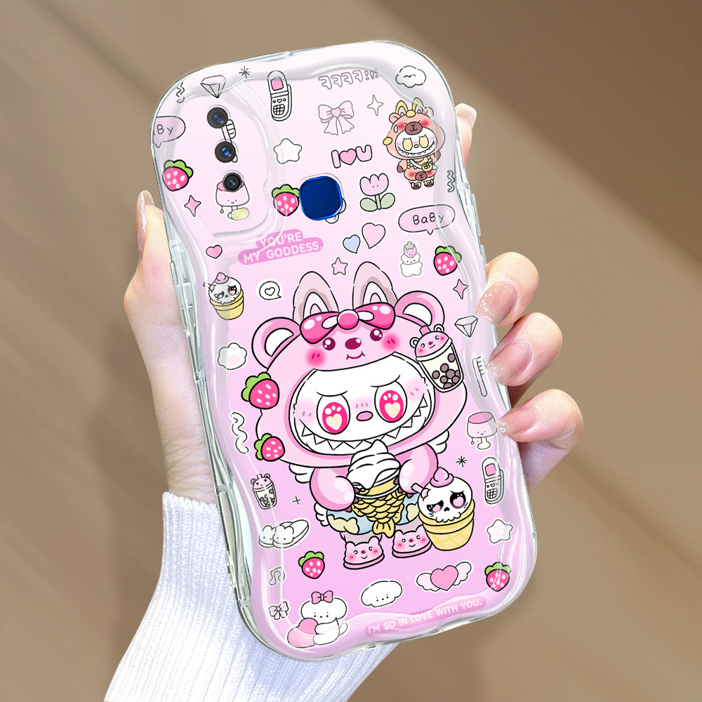 Vivo Y12 Y15 Y17 1902 Case Softcase Case lucu Cassing Casing Hp Kesing Soft Cute 6611