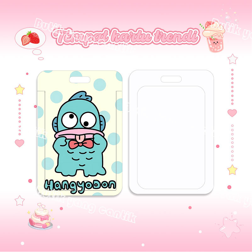 

ID Card Holder, Tempat Kartu Ikan Jelek Kartun Kawaii, Cocok untuk Kantor/Sekolah, Kartu Pelajar/Kartu Transportasi, Kartu Akses, KTP, Flazz, Kartu Kredit Elektronik dan Uang Elektronik.