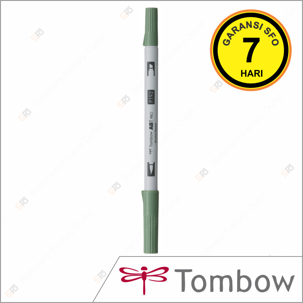 

Dual Brush Pen Tombow Pro P192 - Asparagus - ABT Satuan - SFO Semarang Official