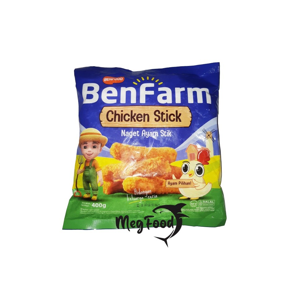 

Chicken Stick Benfarm | Naget Ayam Stick 400 Gram