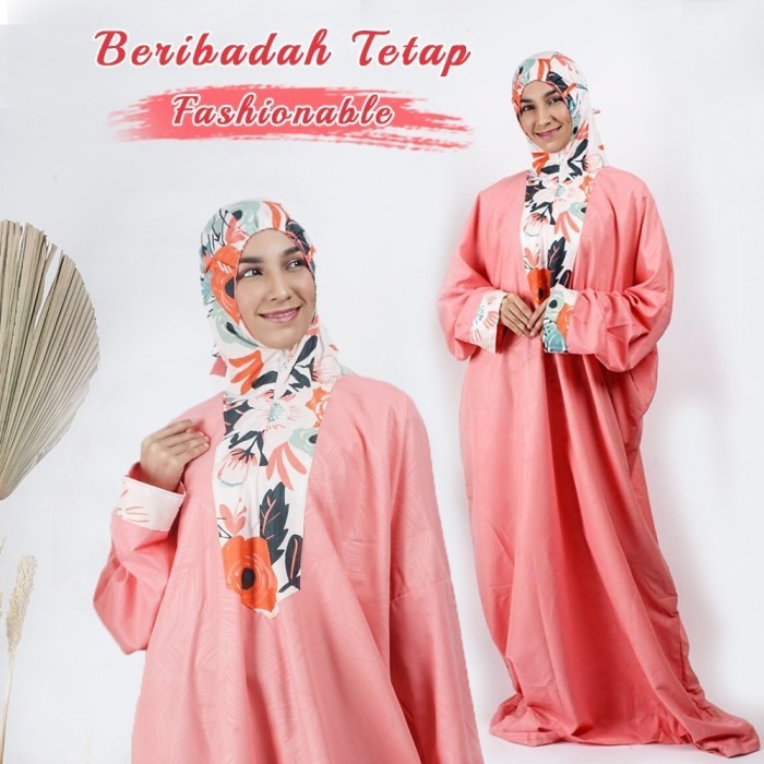 MUKENA KHODIJAH TERUSAN JUMBO DEWASA MUKENA KHADIJAH SYAHRINI FULL