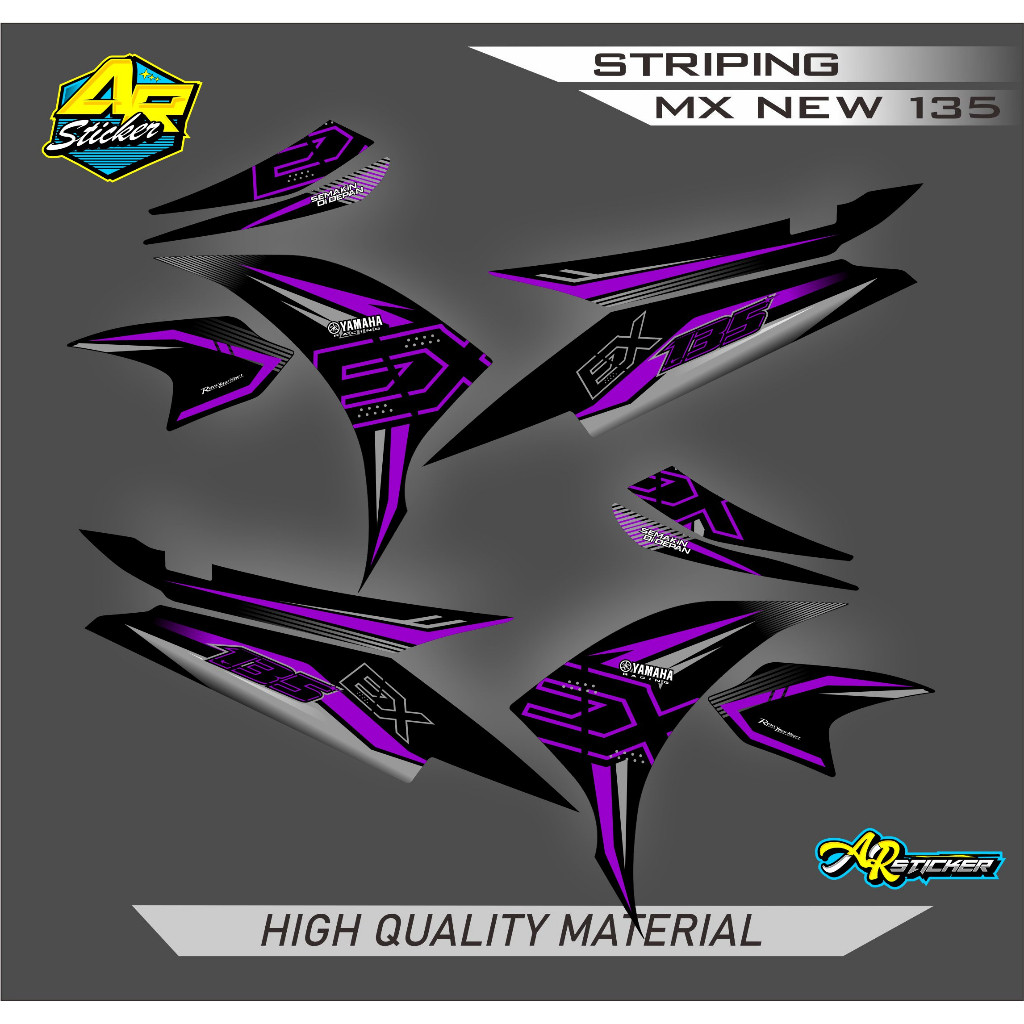 Striping Mx New 135 - Striping Mx New - Jupiter Mx - Striping Mx New Exciter - Striping Jupiter Mx N