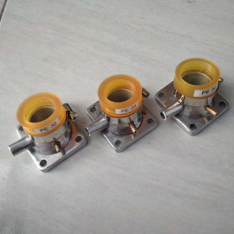 Manipol intake teflon RX King model lurus model miring karbu pe pwk 28/30/32/34 pnp rx king model lu